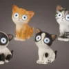 Dekofigur SOLAR KATZE