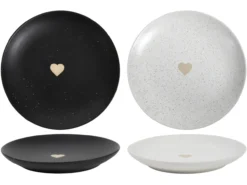 Dessertteller SPECKLES HEART