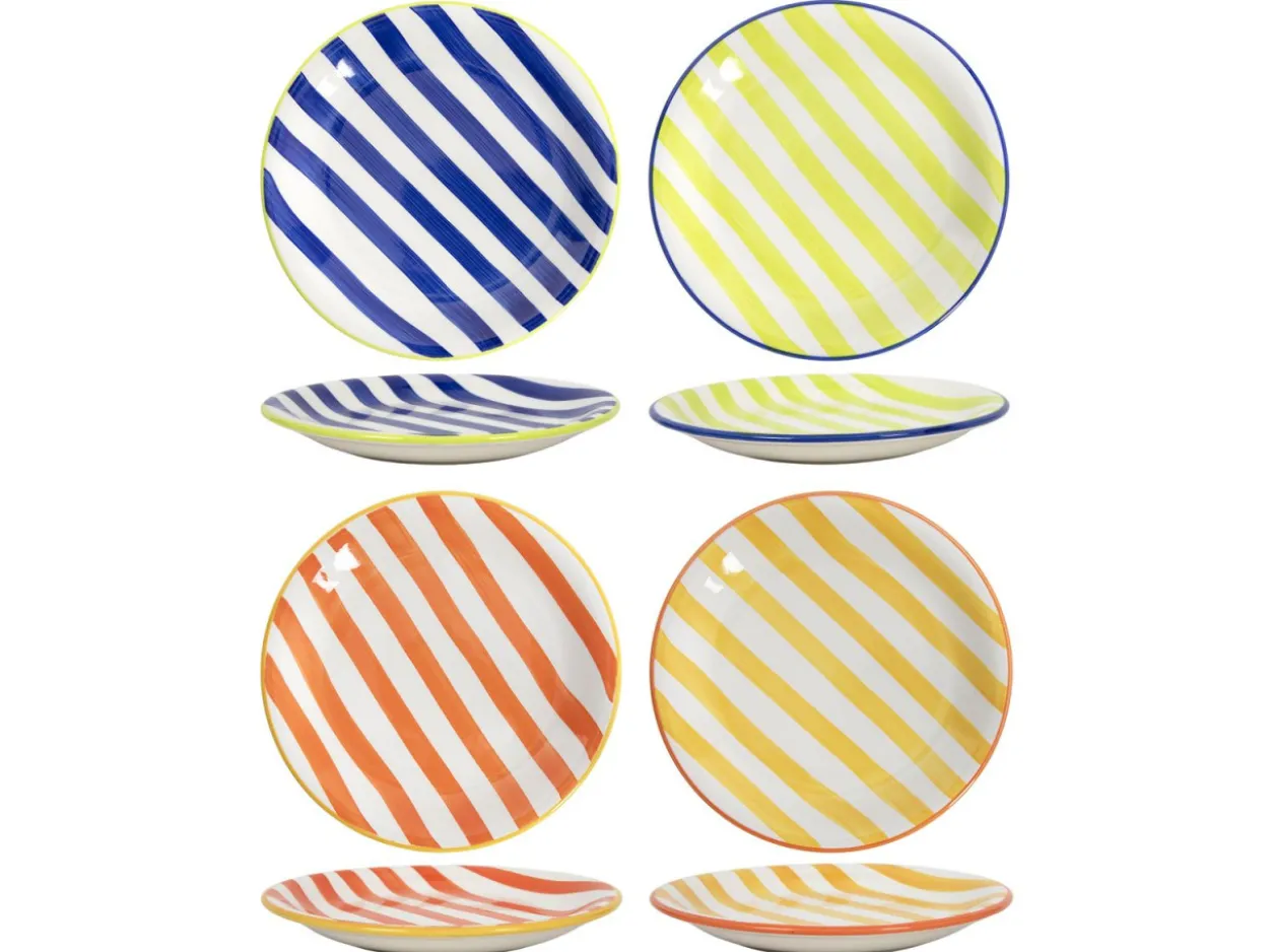 Dessertteller SUMMER STRIPES