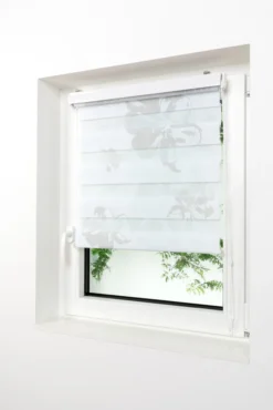 Doppelrollo FLORAL 80x210 cm