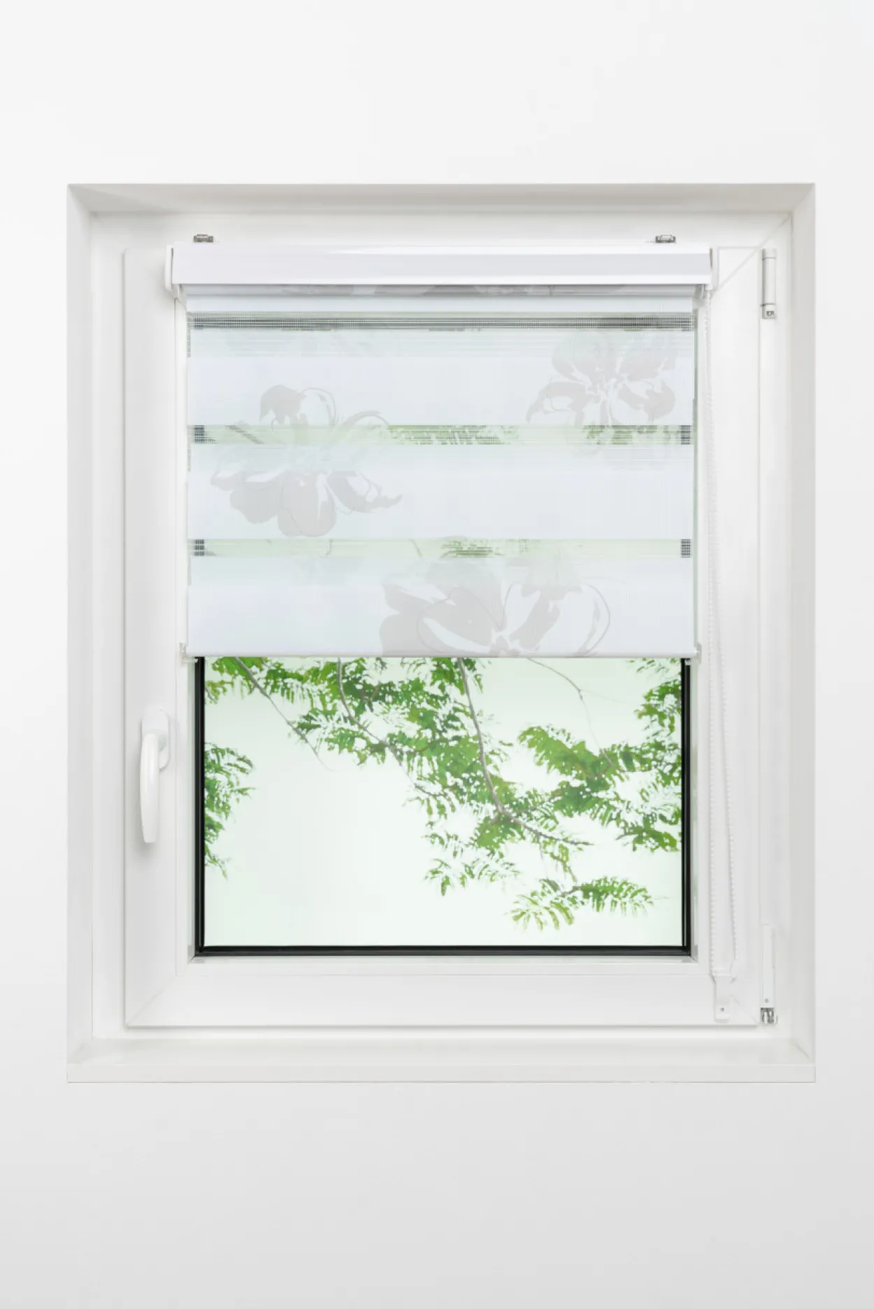Doppelrollo FLORAL 80x210 cm