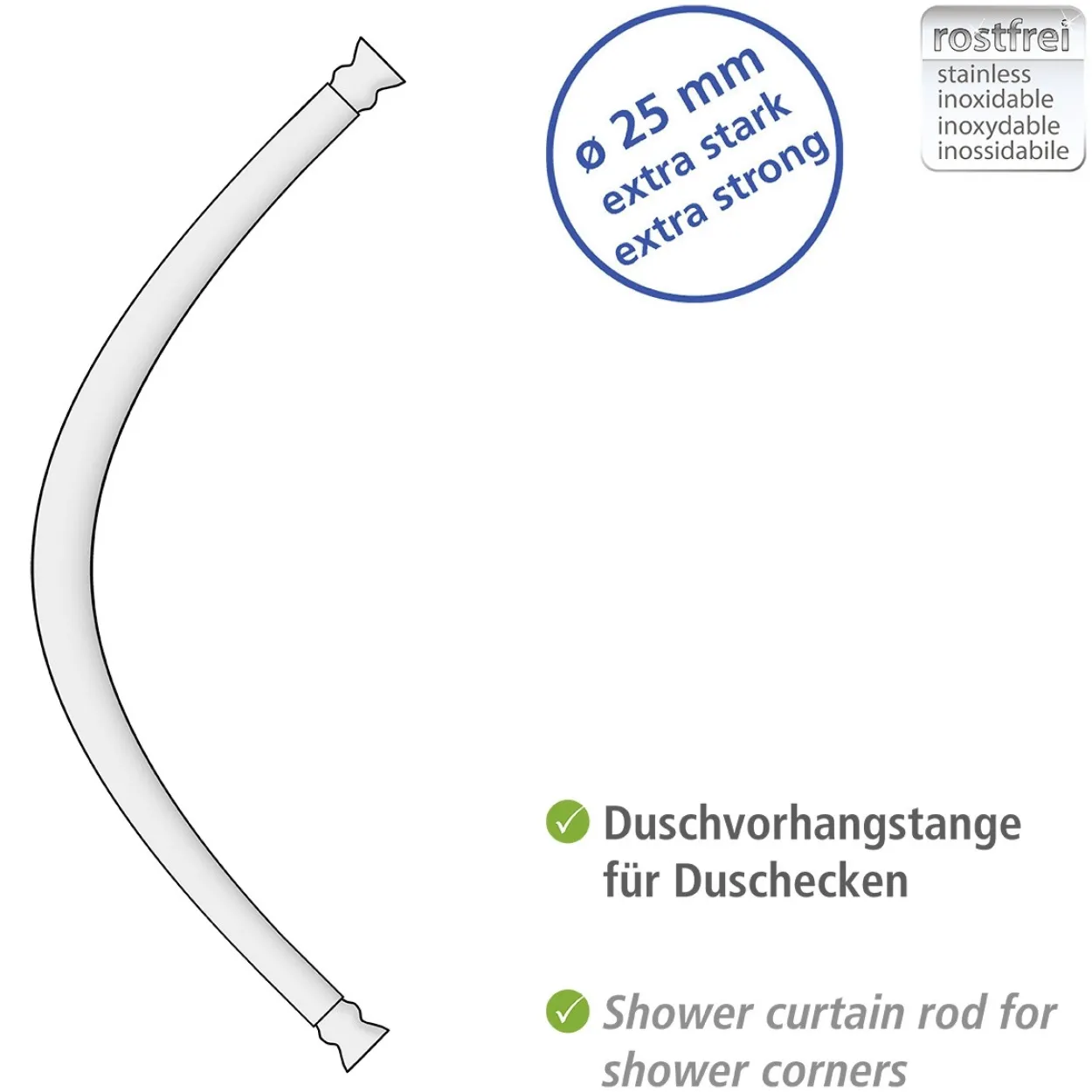 Duschstange