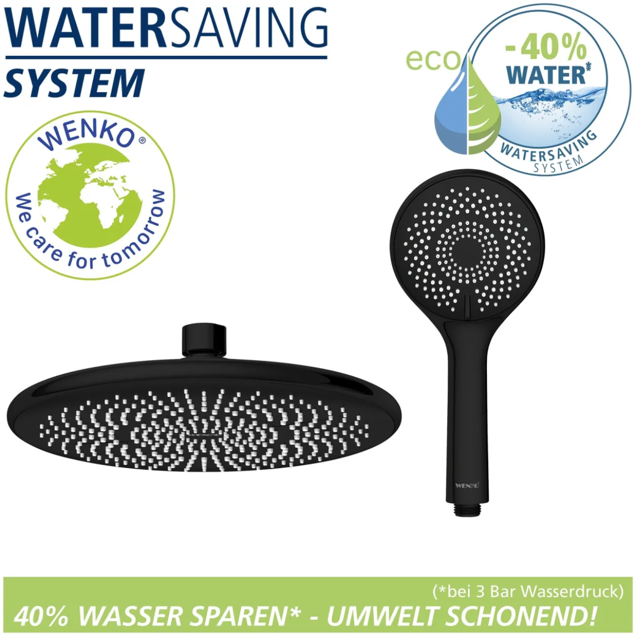 Duschsystem WATERSAVING