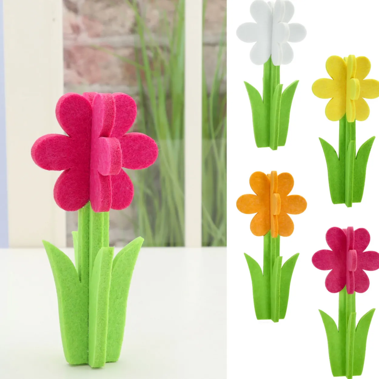 Filzblume SPRING