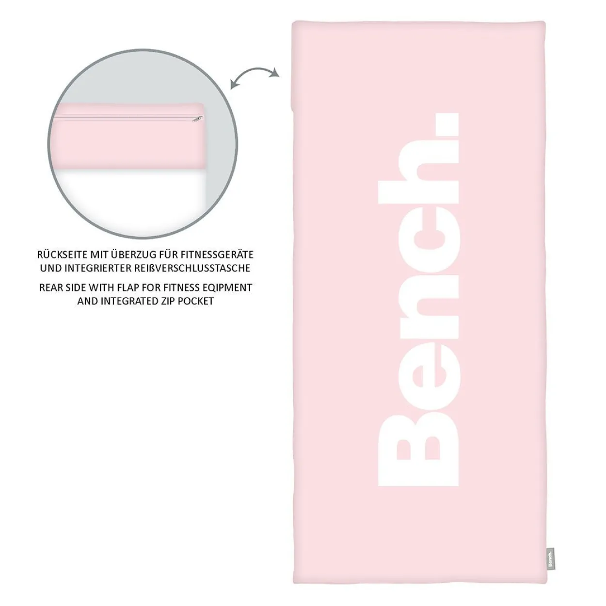 Fitnesstuch BENCH rosa