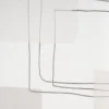 Flächenvorhang CARTOON silber