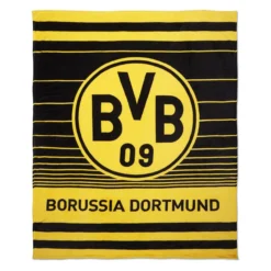 Fleecedecke BVB STREIFEN