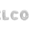 Folienballon WELCOME