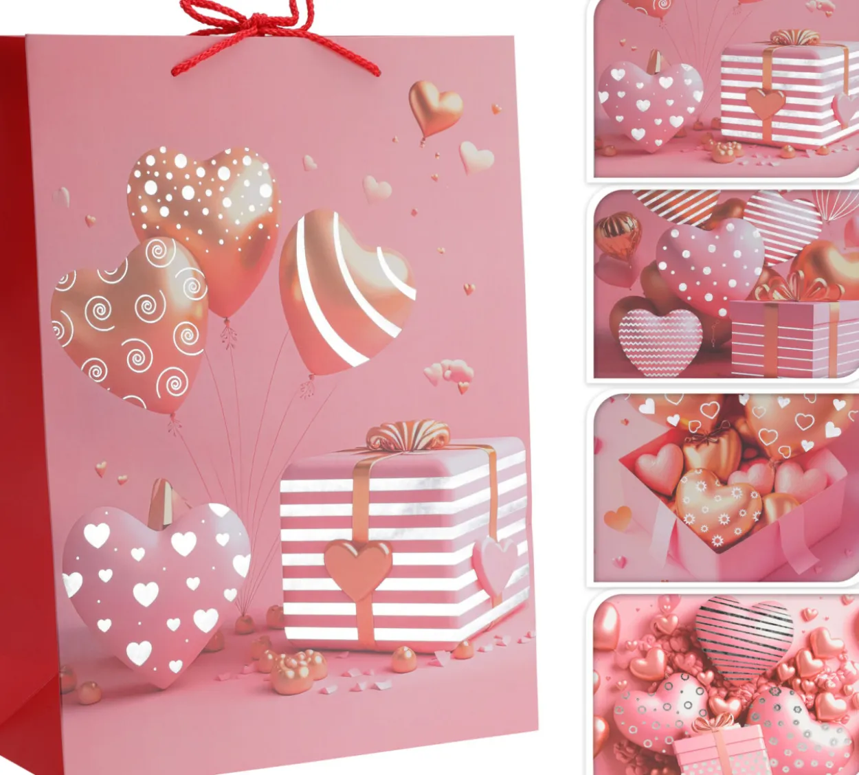 Geschenktasche HEARTS