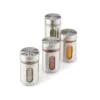 Gewürzstreuer Glas/Inox