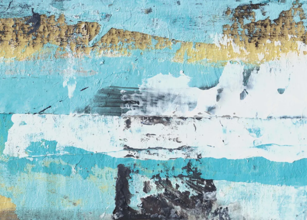 Glasbild ABSTRACT I