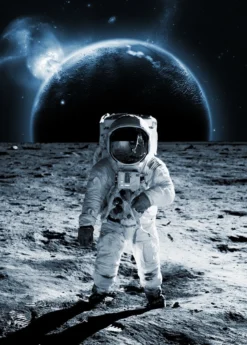 Glasbild ASTRONAUT