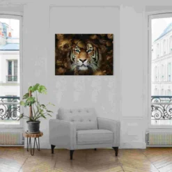 Glasbild AUTUMN TIGER