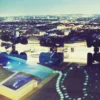 Glasbild CITY OF ANGELS VIEW