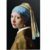 Glasbild GIRL WITH A PEARL