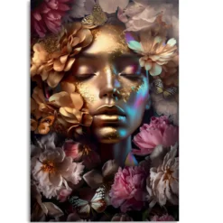 Glasbild GOLDEN DREAM
