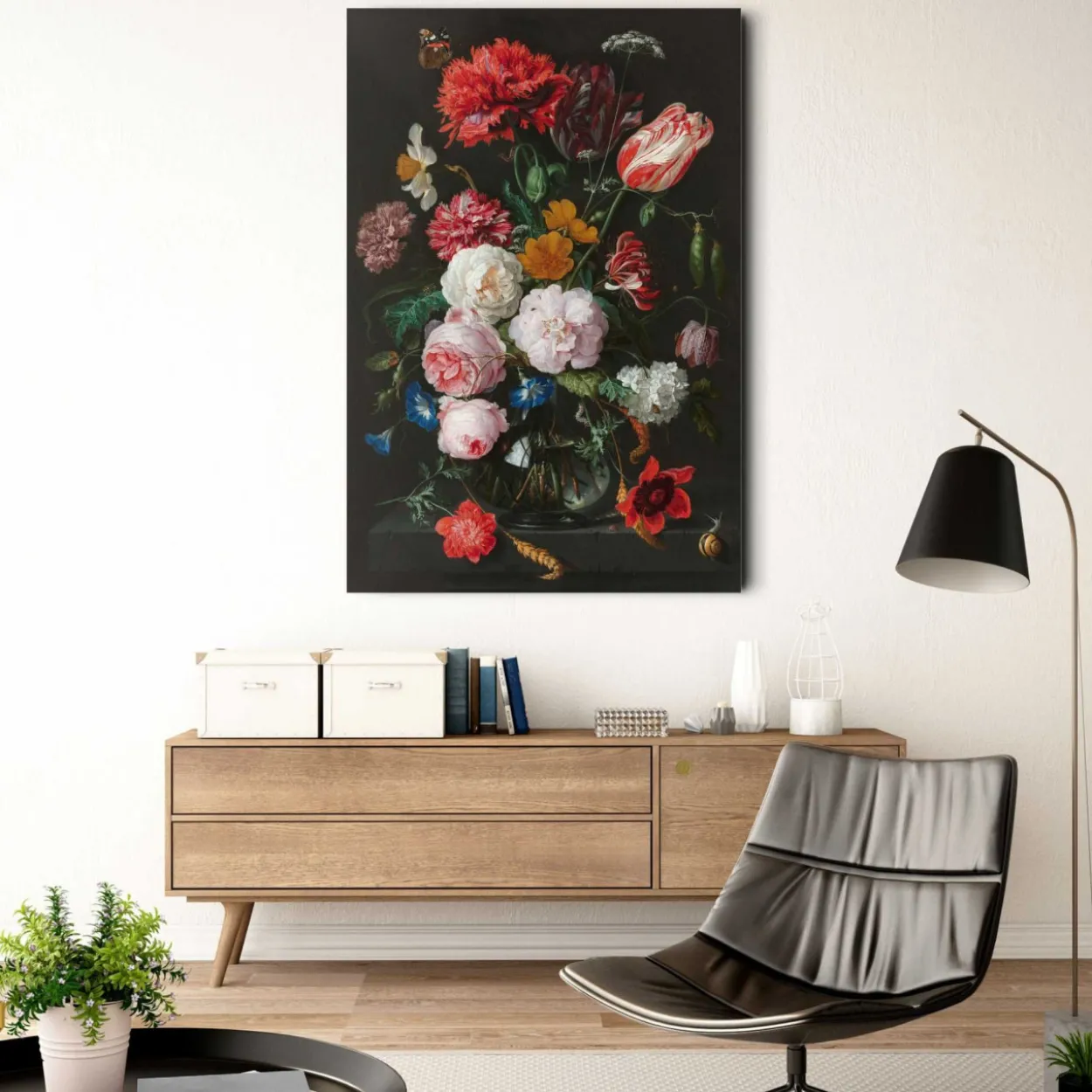 Glasbild STILLIFE FLOWERS