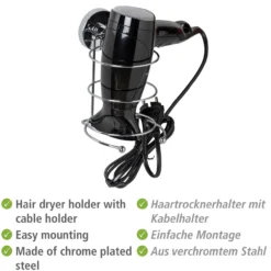 Haartrocknerhalter MILAZZO