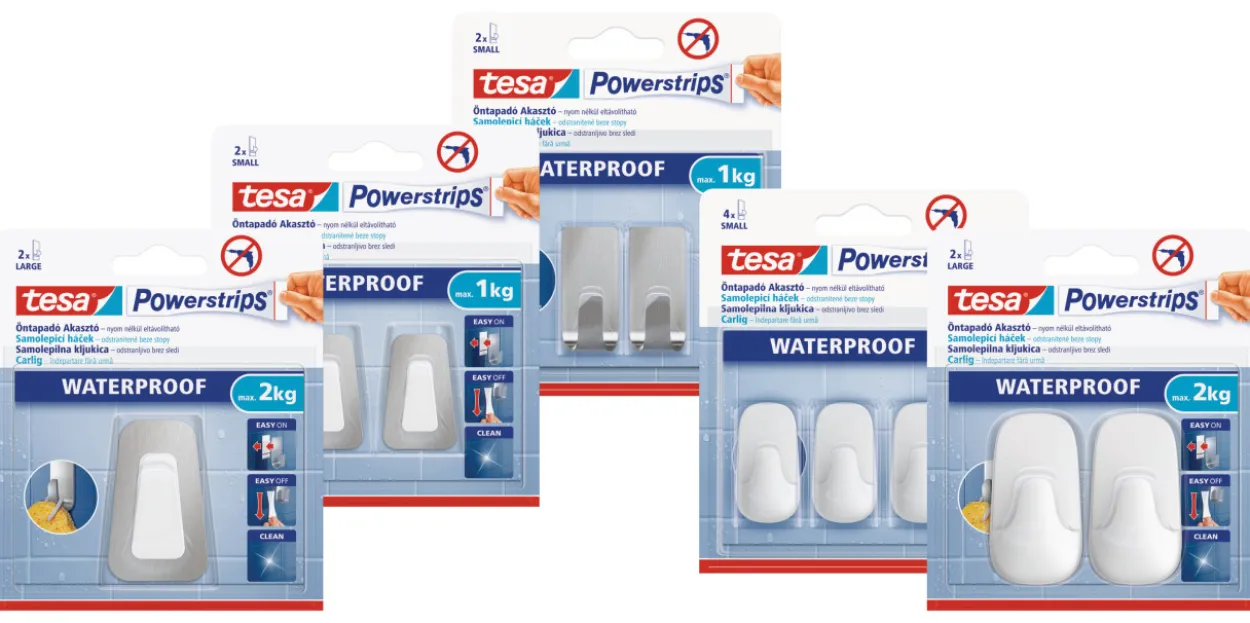 Haken tesa POWERSTRIPS