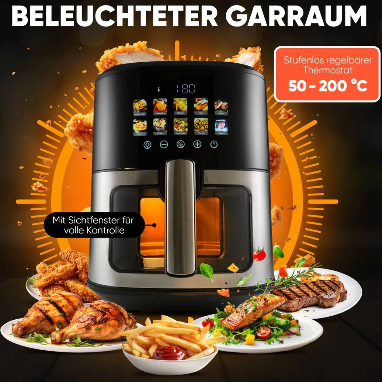 Heißluftfritteuse PROFICOOK