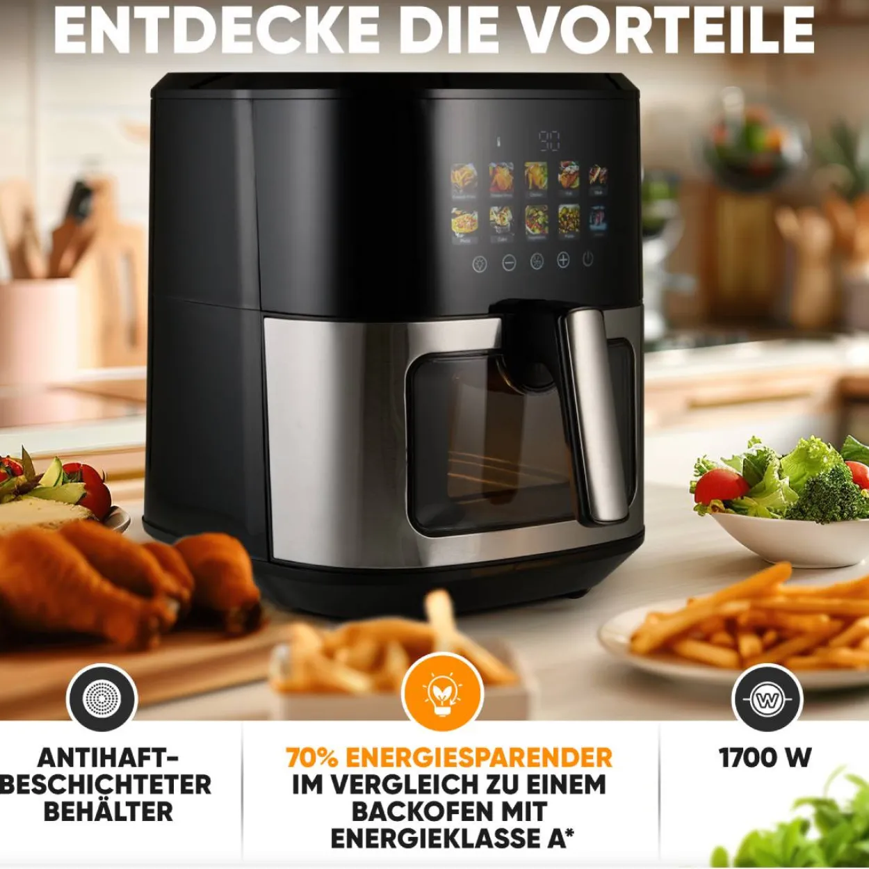 Heißluftfritteuse PROFICOOK