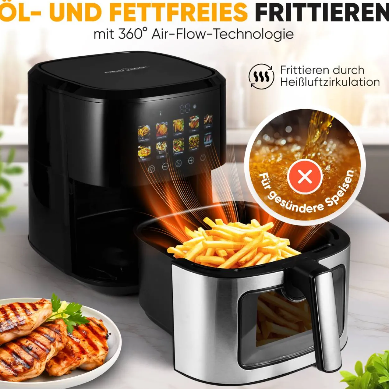 Heißluftfritteuse PROFICOOK