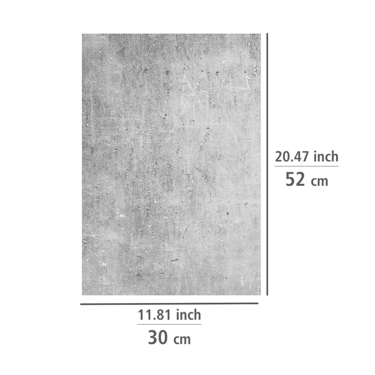 Herdabdeckplatten-Set BETON