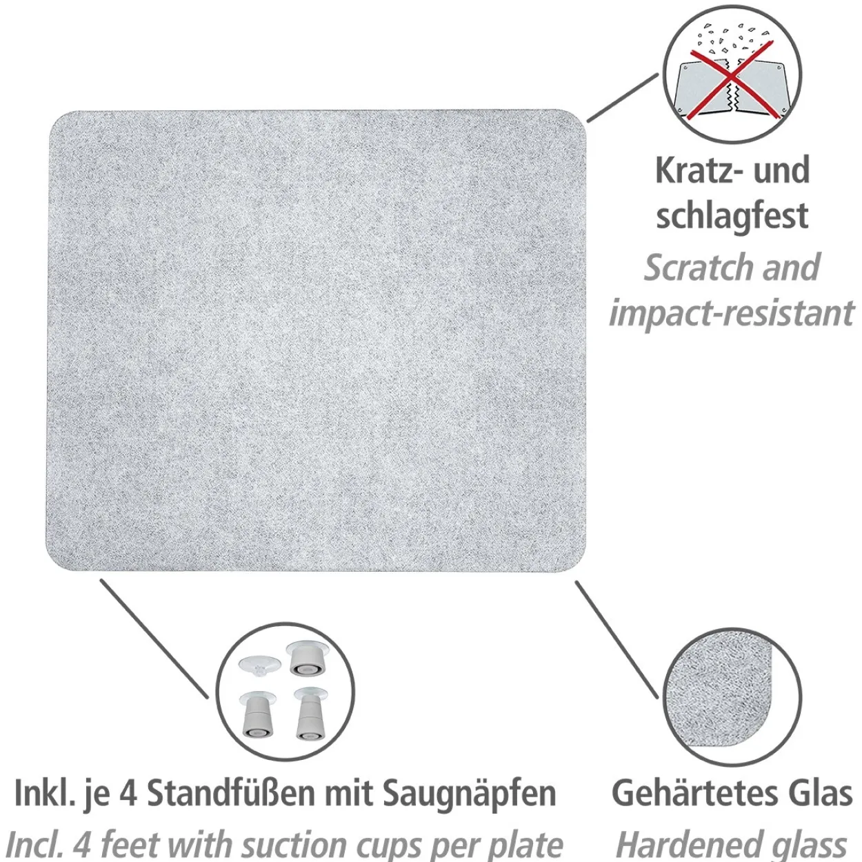 Herdabdeckplatte UNIVERSAL