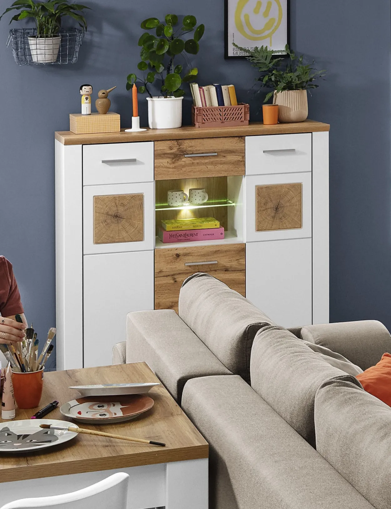 Highboard LIVIN MATERA