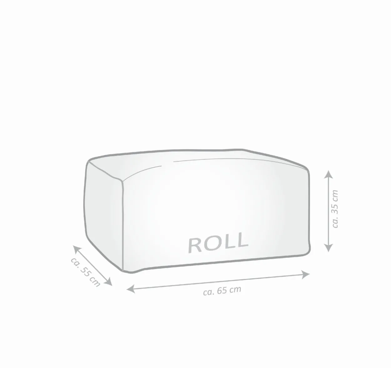 Hocker ROLL MARLA