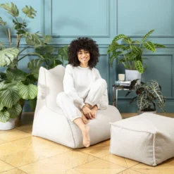 Hocker ROLL WOOLLY