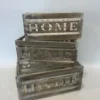 Holzkiste HOME