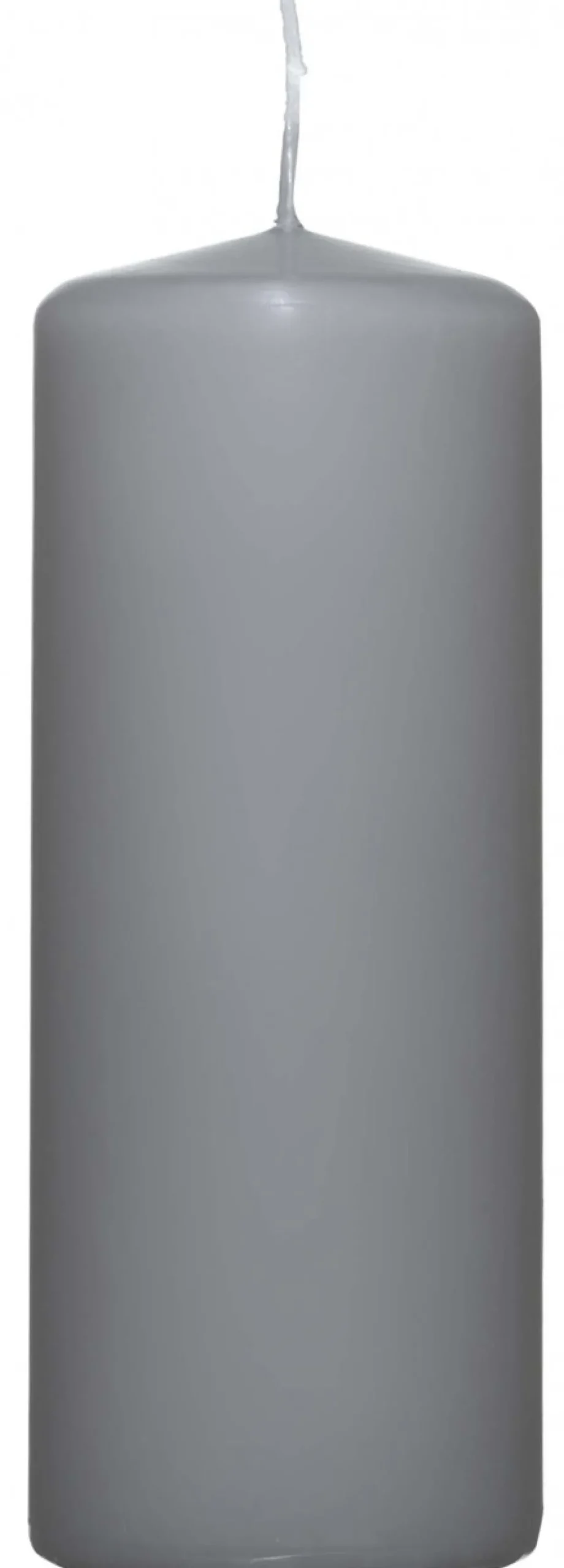 Kerze BASIC grau