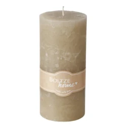 Kerze CASUAL taupe