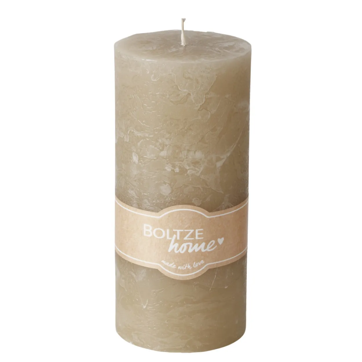 Kerze CASUAL taupe