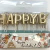 Kerze HAPPY BIRTHDAY