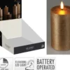 Kerze LED GOLD