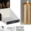 Kerze LED GOLD