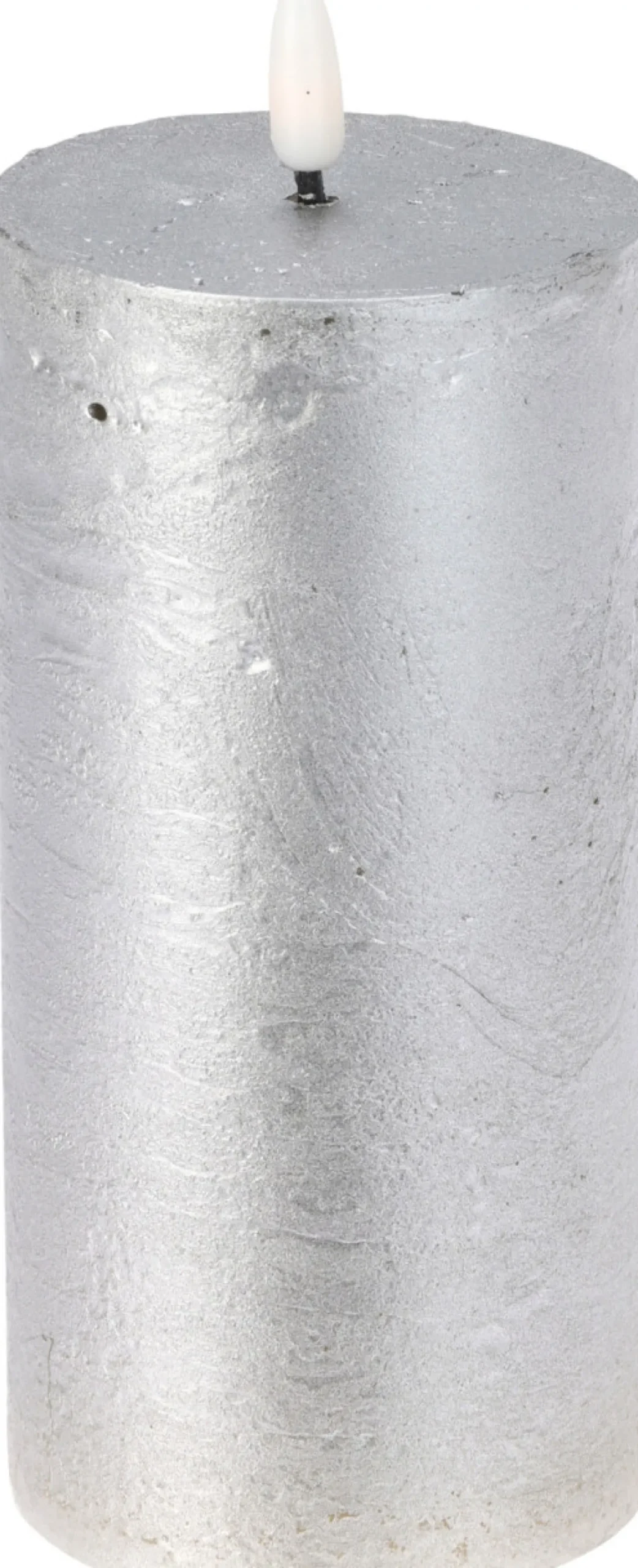 Kerze LED SILVER