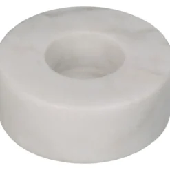 Kerzenhalter MARBLE weiß
