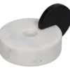 Kerzenhalter MARBLE weiß