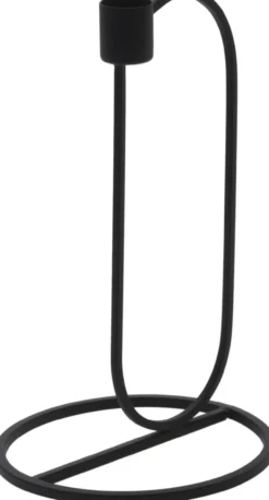Kerzenhalter ONE schwarz