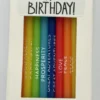 Kerzen-Set HAPPY BIRTHDAY