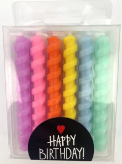 Kerzen-Set HAPPY BIRTHDAY