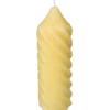 Kerze PILLAR gelb