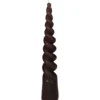 Kerze TWISTED CONE braun