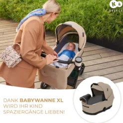 Kinderwagen 3in1 YOXI beige