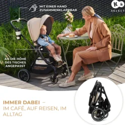 Kinderwagen 3in1 YOXI beige