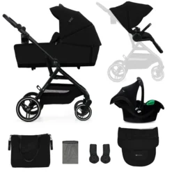 Kinderwagen 3in1 YOXI schwarz