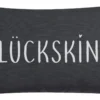 Kissen GLÜCKSKIND anthrazit